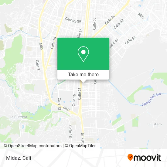 Midaz map