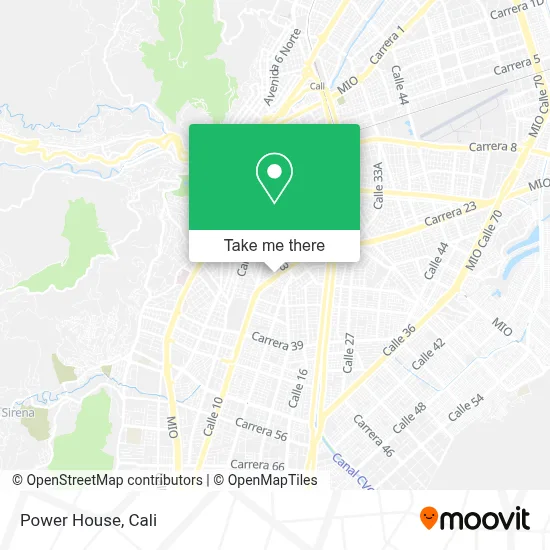 Power House map