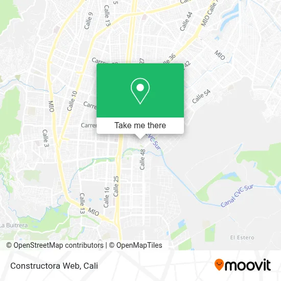 Constructora Web map