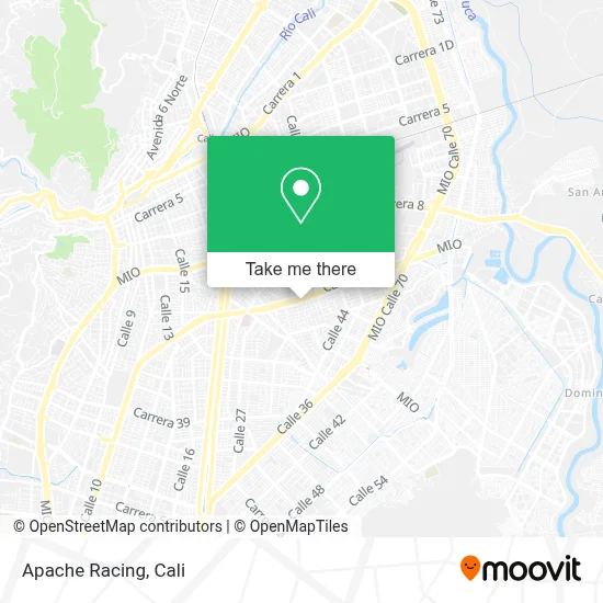Apache Racing map