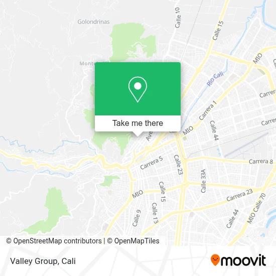 Valley Group map