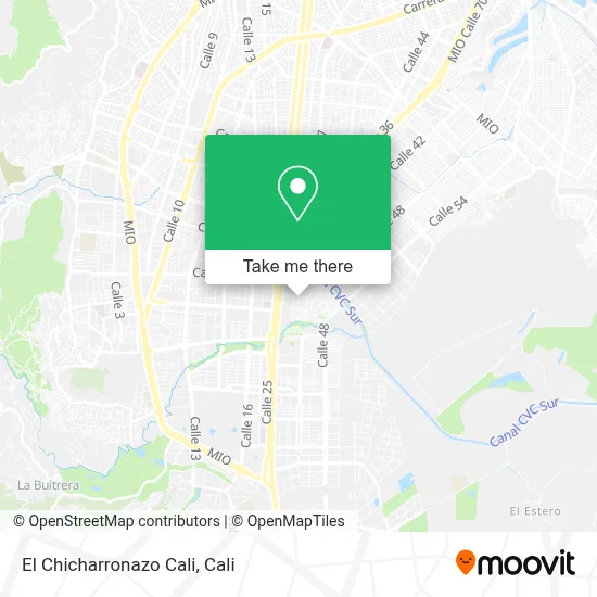 El Chicharronazo Cali map
