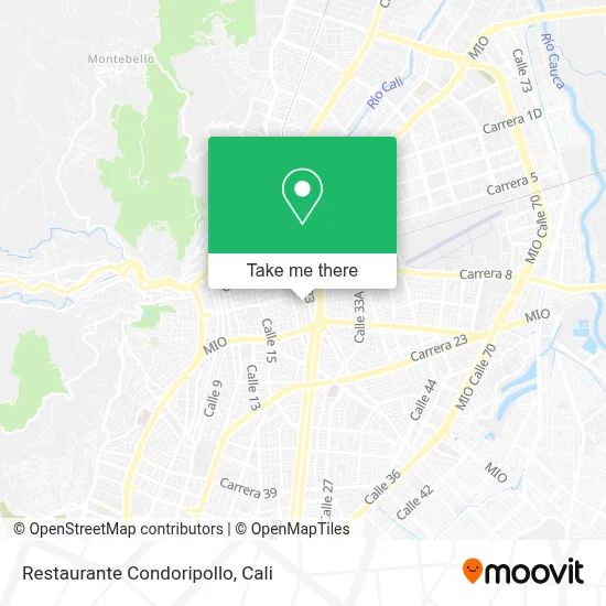 Restaurante Condoripollo map