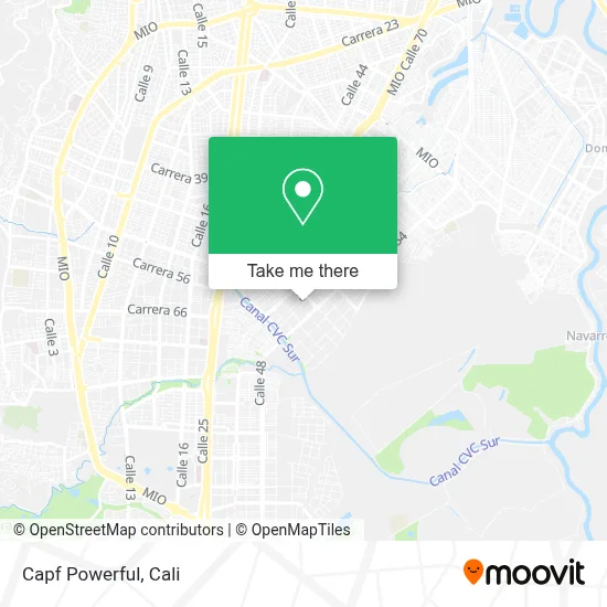 Capf Powerful map