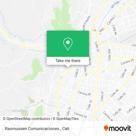 Rasmussen Comunicaciones. map