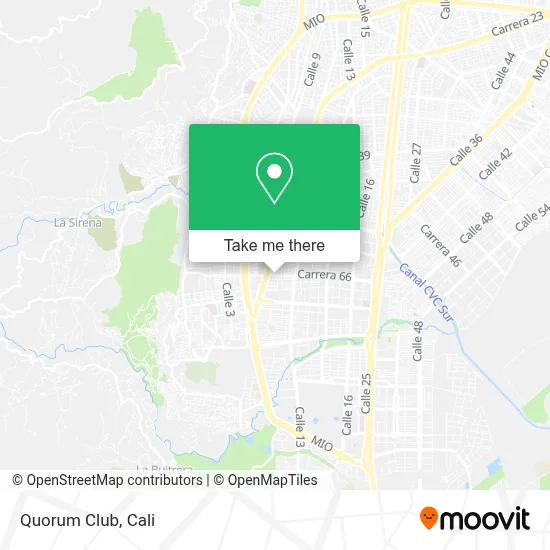 Quorum Club map