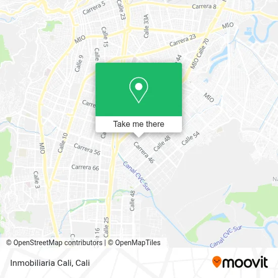 Inmobiliaria Cali map
