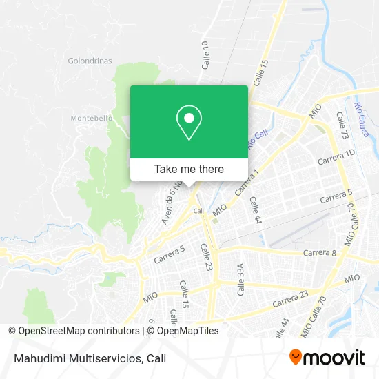 Mahudimi Multiservicios map