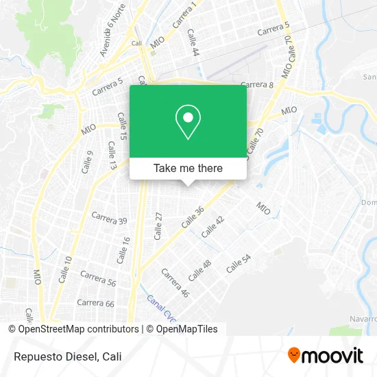 Repuesto Diesel map