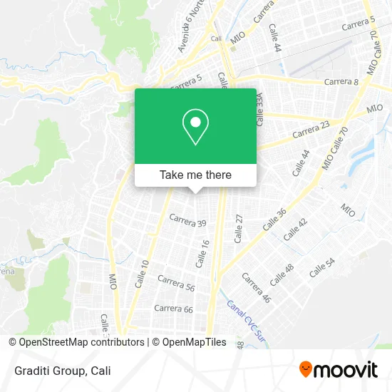 Graditi Group map