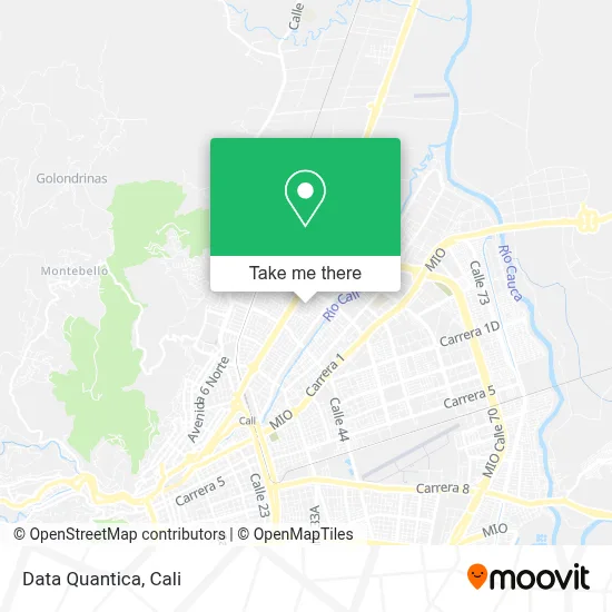 Data Quantica map