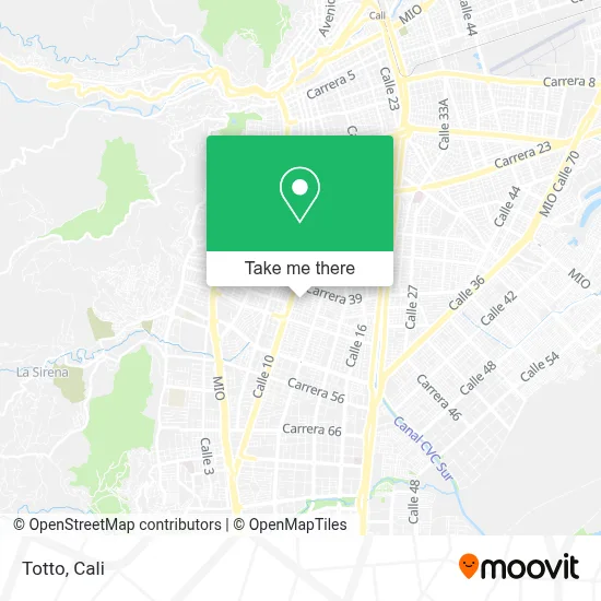 Totto map