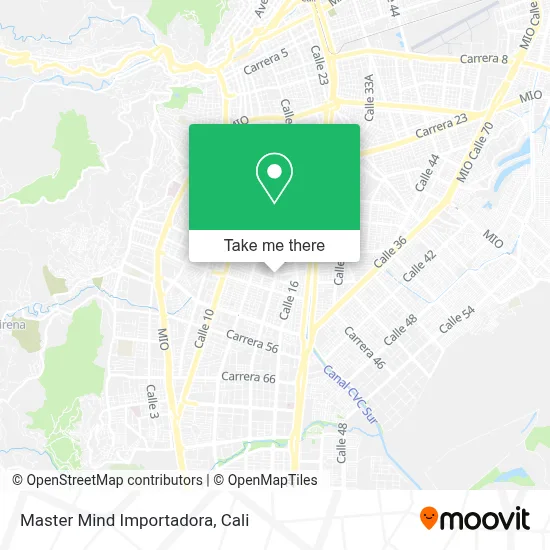 Master Mind Importadora map