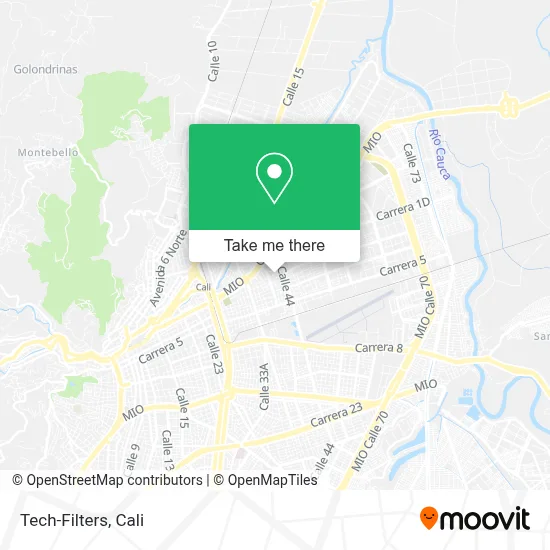 Tech-Filters map