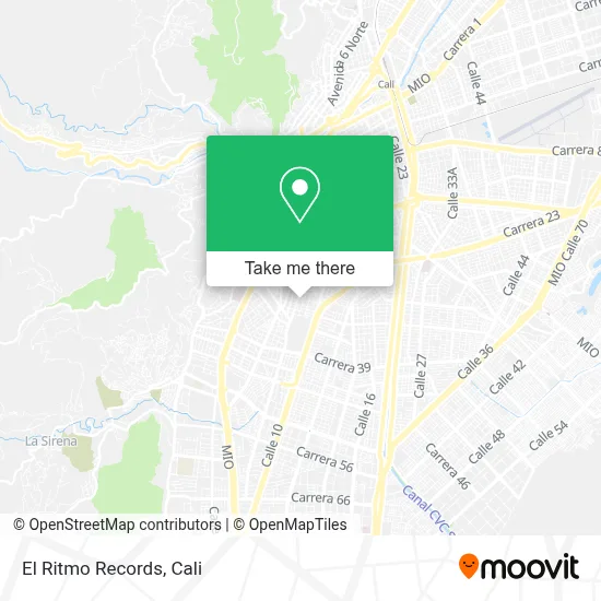 El Ritmo Records map