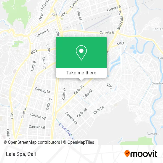 Lala Spa map