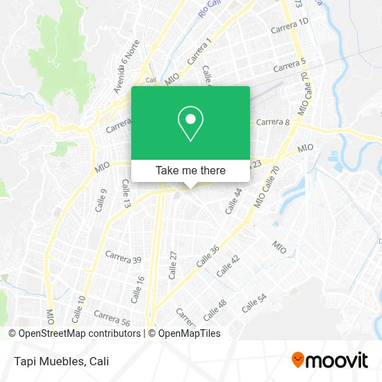 Tapi Muebles map