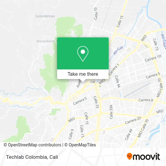 Techlab Colombia map