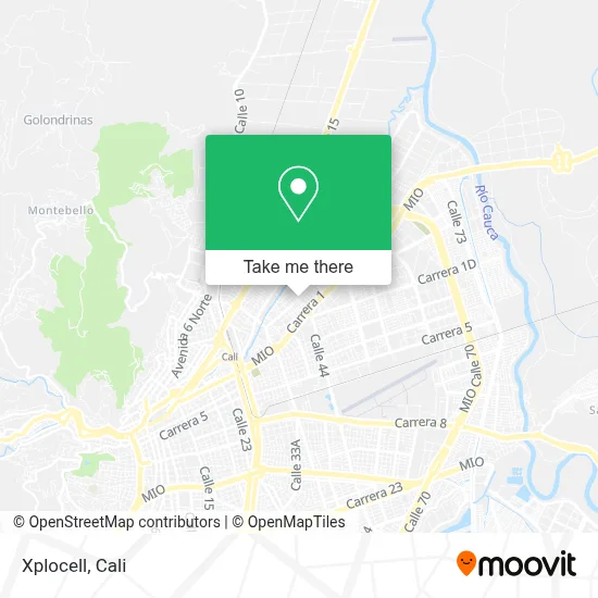 Xplocell map