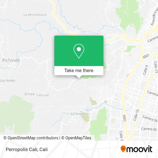 Perropolis Cali map