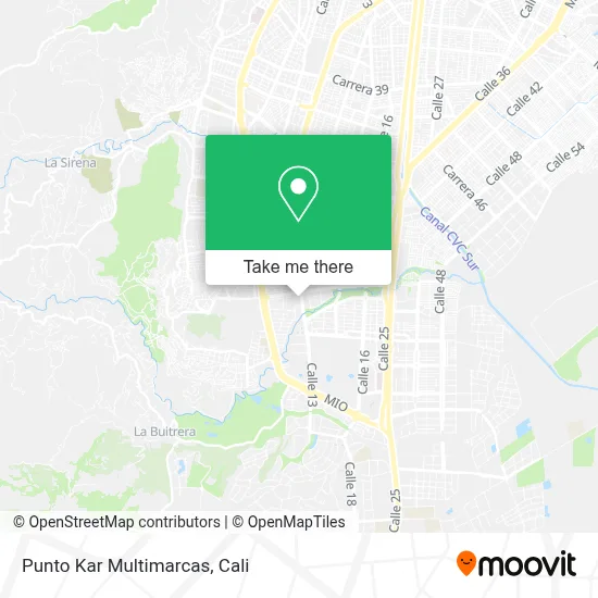 Punto Kar Multimarcas map