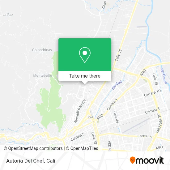 Autoria Del Chef map