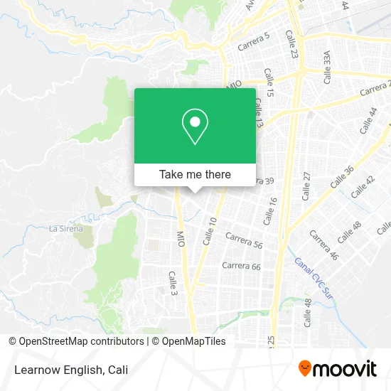 Learnow English map