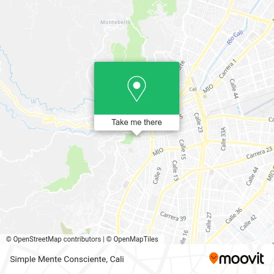 Simple Mente Consciente map