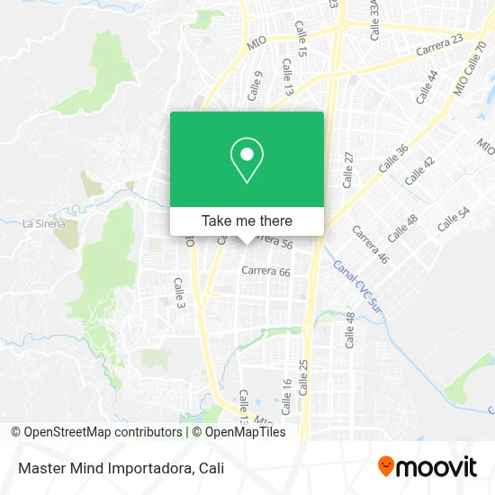 Master Mind Importadora map