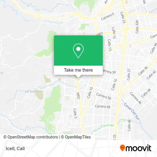 Icell map