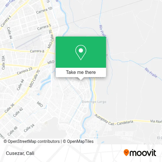 Cusezar map