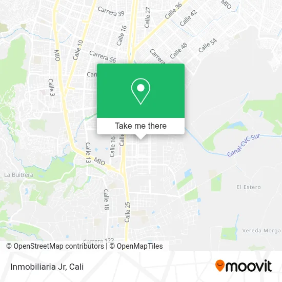 Inmobiliaria Jr map