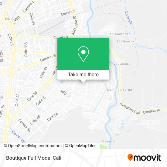 Boutique Full Moda map
