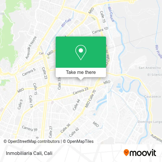 Inmobiliaria Cali map