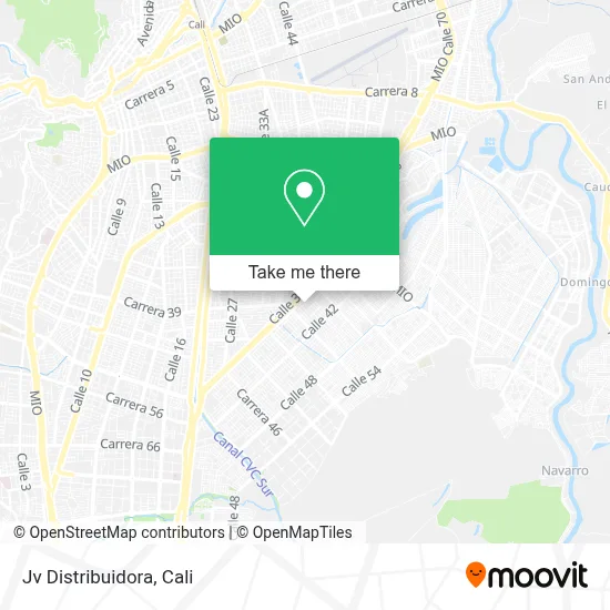 Jv Distribuidora map