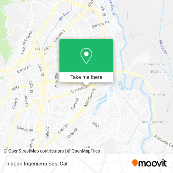 Inagan Ingeniería Sas map