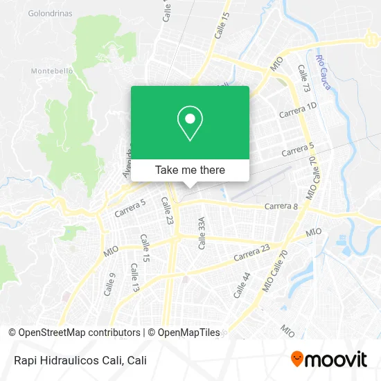 Rapi Hidraulicos Cali map