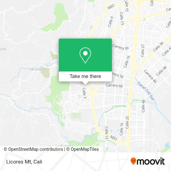 Licores Mt map