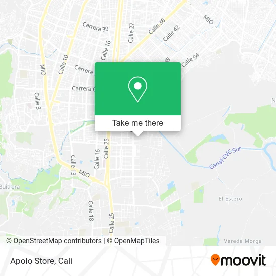 Apolo Store map