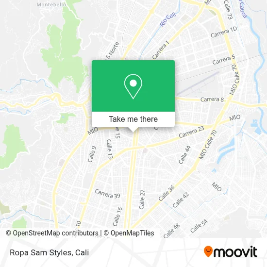 Ropa Sam Styles map