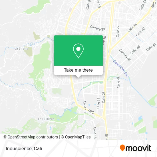 Induscience map