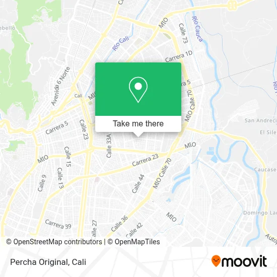 Percha Original map