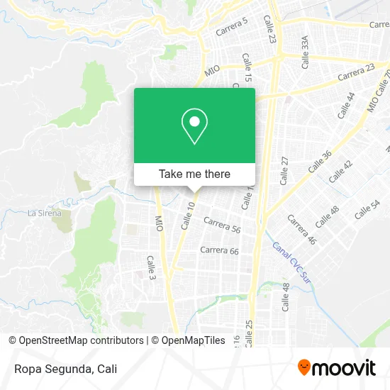 Ropa Segunda map