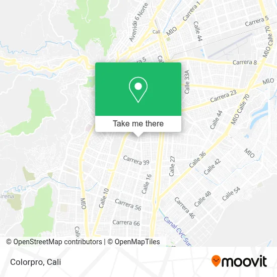 Colorpro map