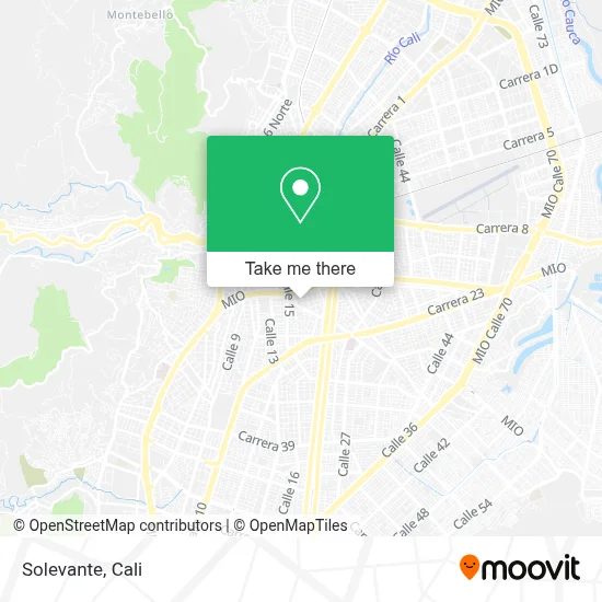 Solevante map