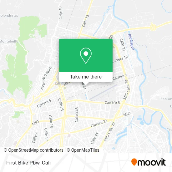 First Bike Pbw map