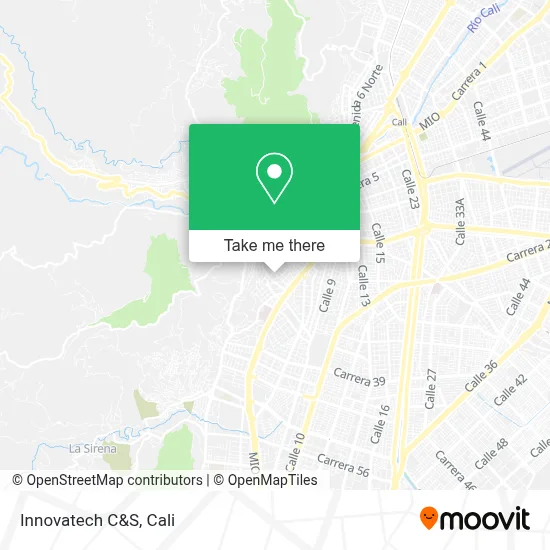 Innovatech C&S map