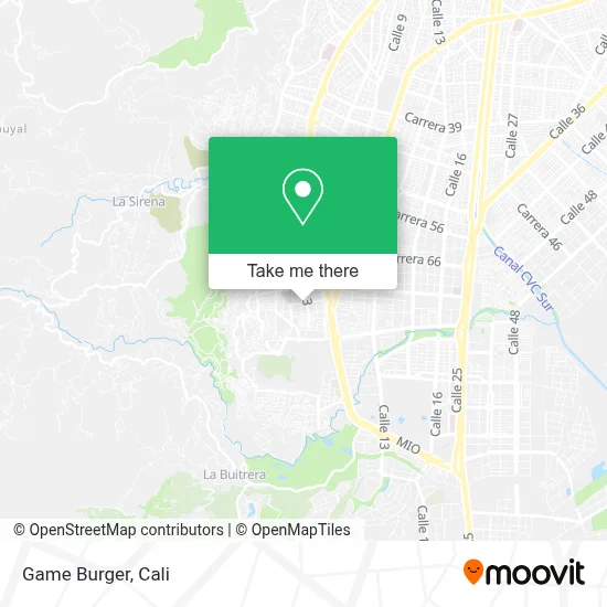 Game Burger map