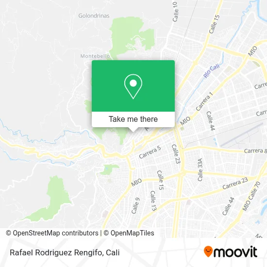 Rafael Rodriguez Rengifo map