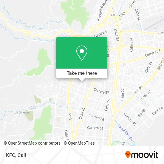 Kfc map